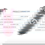  Kemei Αποτριχωτική Μηχανή Epilator για Σώμα (γυναικεία) KM-2068
