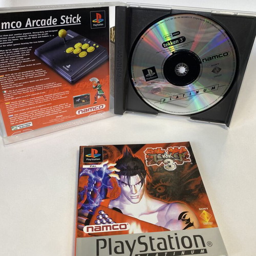 Tekken 3 PlayStation 1 PS1 σαν καινούργιο, πλήρες, αγγλικό