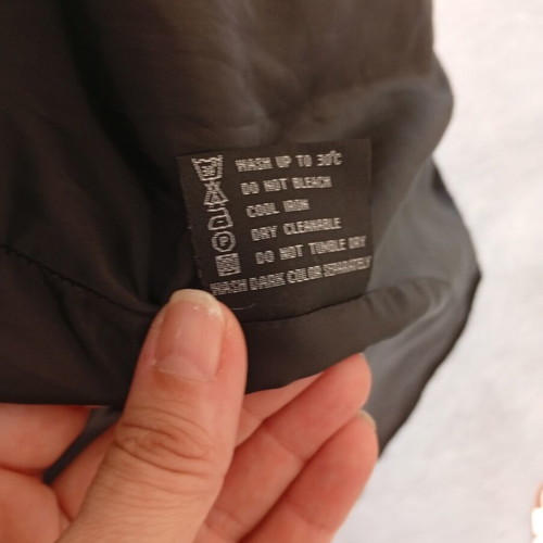 Abrand Jeans thin half-coat black, like new, XL