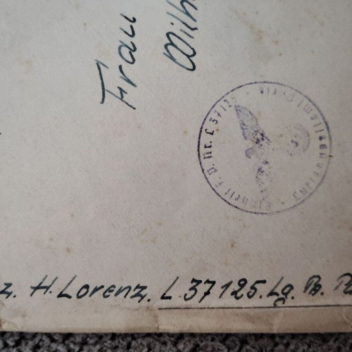 German Reich Feldpost envelopes WWII complete family archive