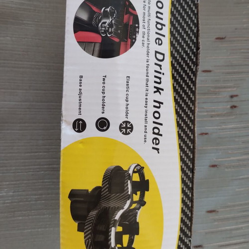 Double Rotating Car Cup Holder 2 in 1 new