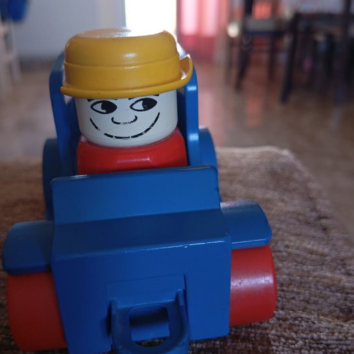 Lego Duplo Vintage 2623 Delivery Van used from 1980