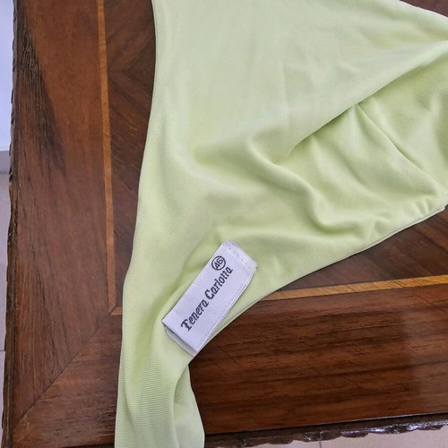 Tenera Carlotta swimwear used, red size 48 and green size 46