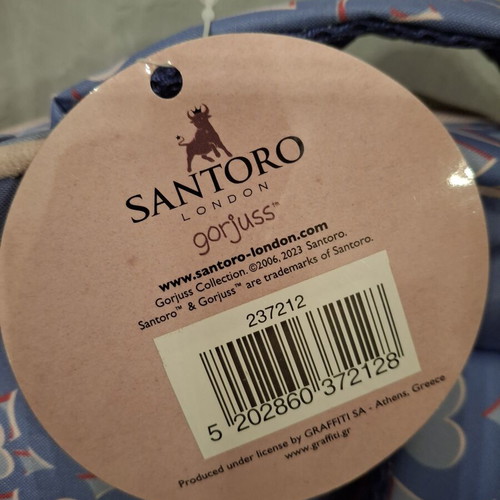 Santoro Gorjuss Secrets of Wonderland school backpack new with tag