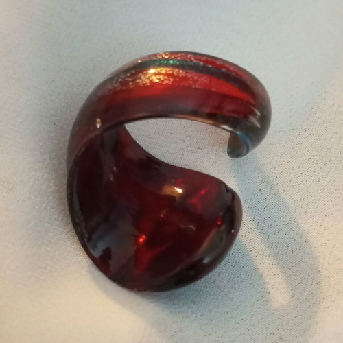 Murano ring like new, size 55-56