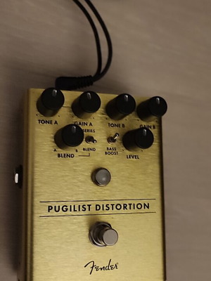 Fender Pugilist distortion guitar pedal