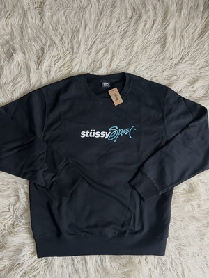 Φούτερ Stussy Sport Large καινούργιο, μαύρο