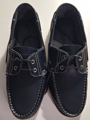 Lumberjack Blue Boat Shoes Size 42 Brand New with Box