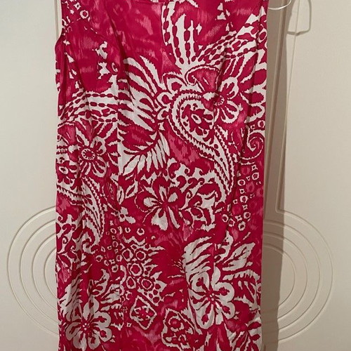 Dana Kay women's dress with matching jacket like new, red