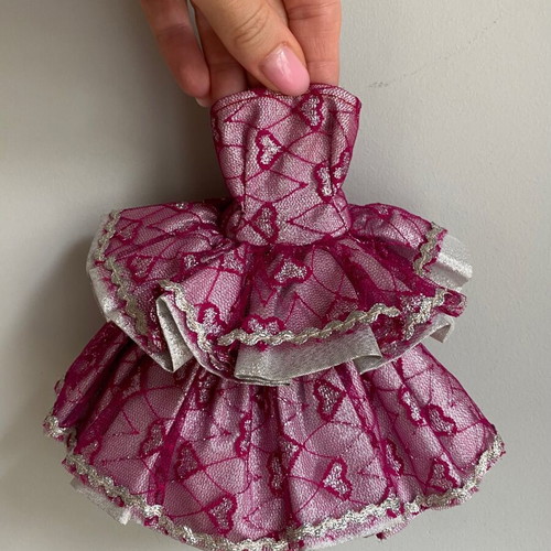 Vintage Puff Evening Dress for Bibi-Bo doll