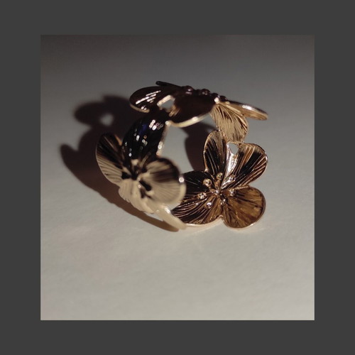 Nightflower ring new, gold color