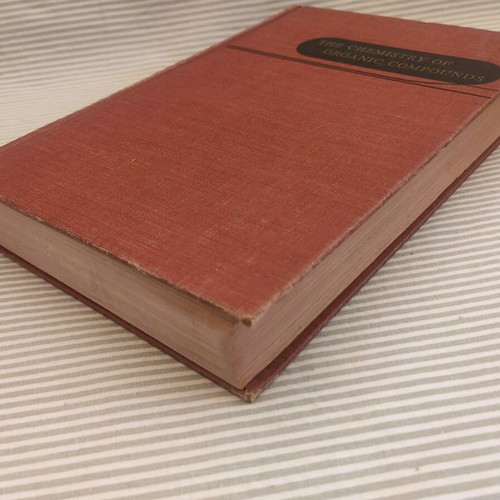 The Chemistry Of Organic Compounds used, 3rd Edition 1949