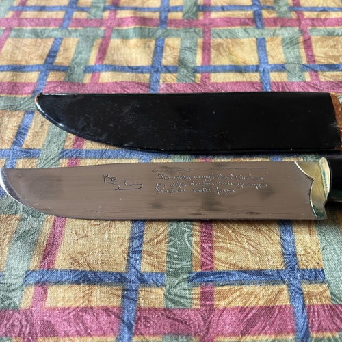 Traditional Cretan knife used