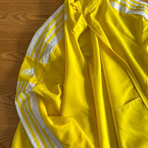 Adidas AEROREADY Primegreen Track Jacket, yellow, 2XL