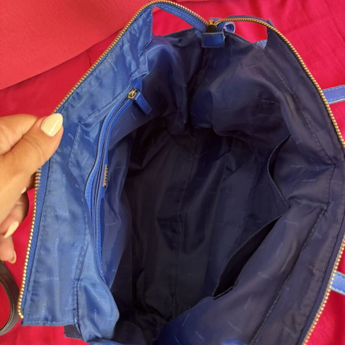 Carpisa shoulder bag like new, waterproof blue