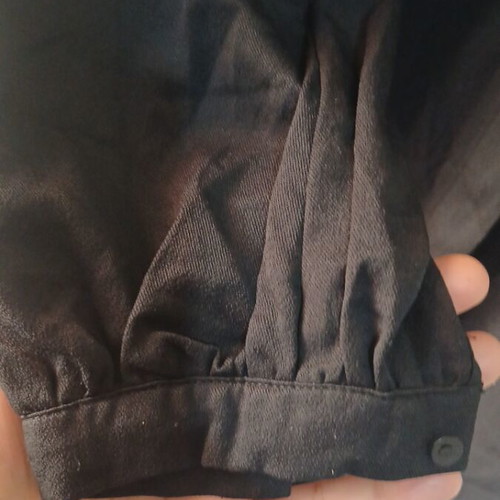 H&M black dress like new with buttons, size S
