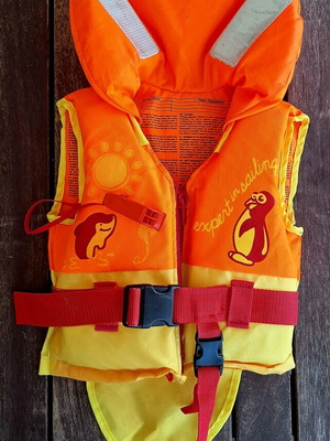 Eval 100N Child Life Jacket up to 15 kg, like new
