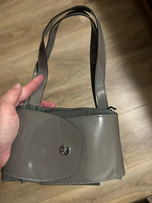 Armani Jeans shoulder bag foldable gray new