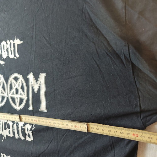 Fruit of the Loom Circle of Doom black T-shirt XL, gothic rock