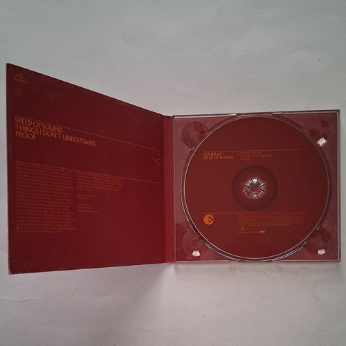 Coldplay Speed Of Sound CD single used, rock