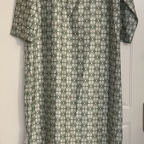 Summer dress kaftan New Age, size S/M, new with side slit