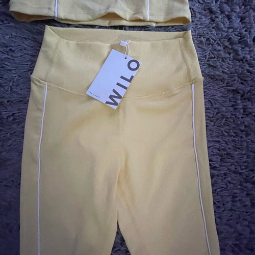 WILO sports set size S new, yellow