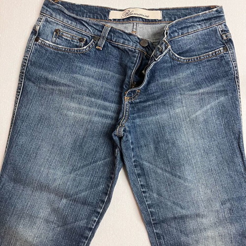 Blumarine women's jeans size 38 like new, blue