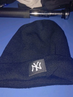 New Era unisex black beanie one size new
