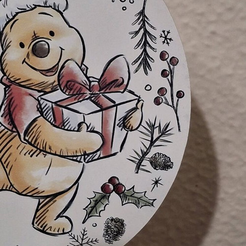 Disney Winnie the Pooh Christmas Tree Topper like new