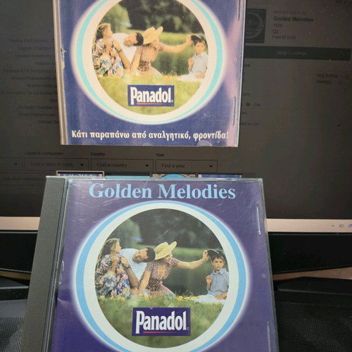 Golden Melodies Panadol CD used, classical music 1996