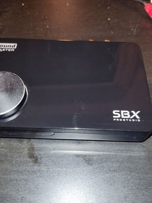 Creative Sound Blaster X-Fi Surround 5.1 Pro V3 USB sound card