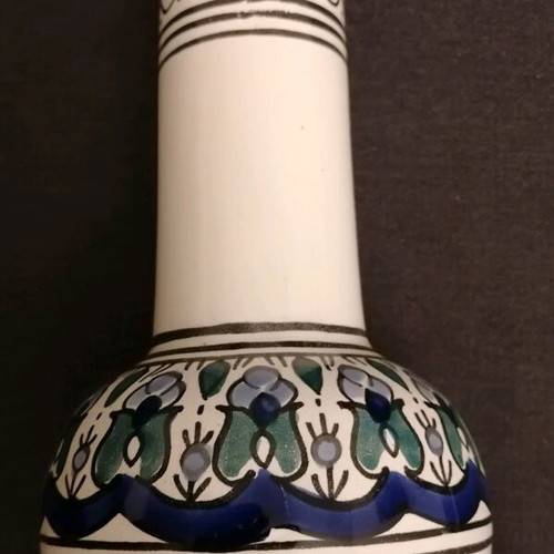 Flower vase used with hand painting 30x16cm