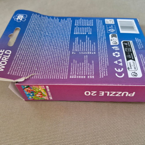Peppa Pig and Underwater World puzzles like new, 4+ years