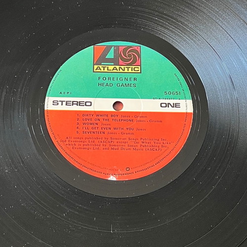 FOREIGNER - Head games