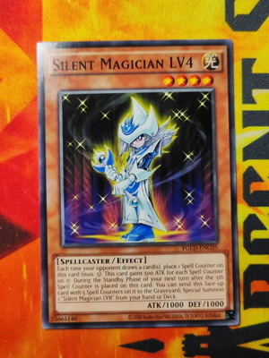 Silent Magician LV4 YGLD new Yu-Gi-Oh! card