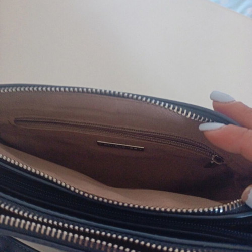 David Jones women's dark blue crossbody bag like new