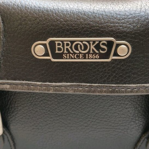 Brooks leather bicycle bag like new