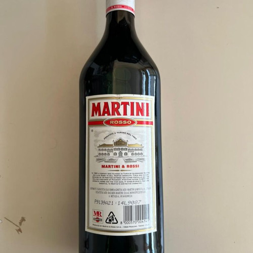 Martini Rosso & Rossi 1000ml new, old label, sealed