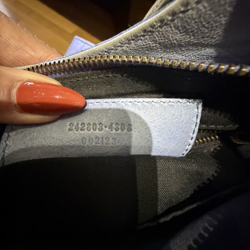 Balenciaga Classic Hip Bag like new, blue leather shoulder