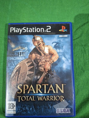 Spartan Total Warrior PlayStation 2 game like new with original box and manual