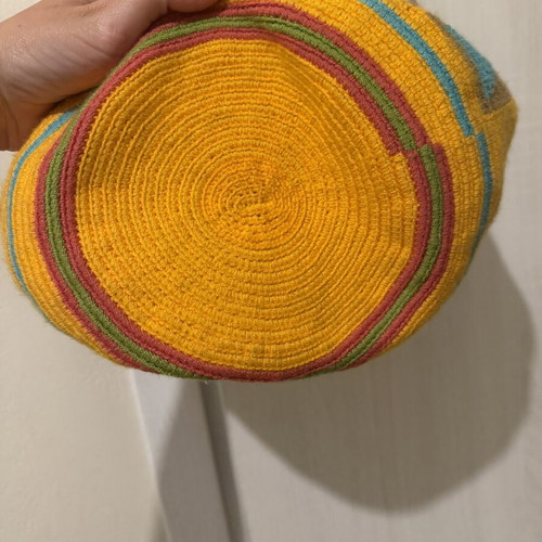Wayuu Colombian handmade bag used, crossbody