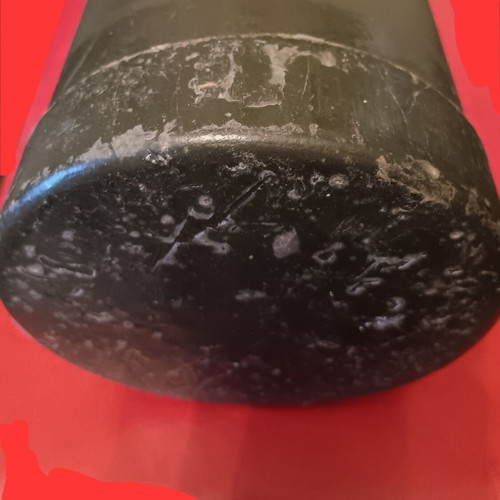 Collectible West Germany military gas mask filter case