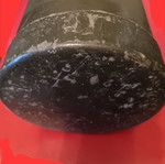 Collectible West Germany military gas mask filter case
