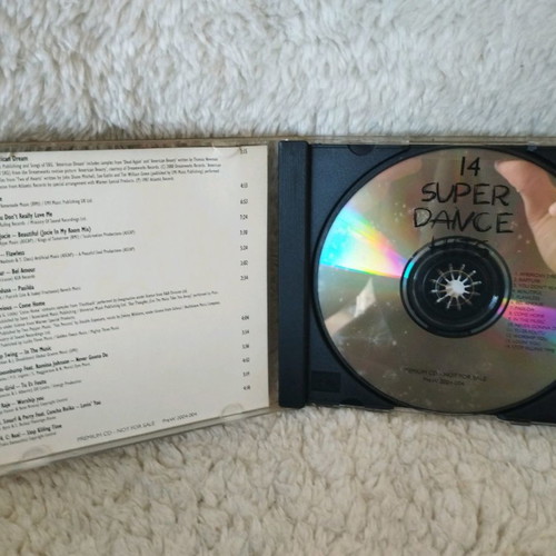 14 Super Dance Hits CD used, electronic music