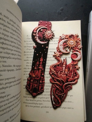Harry Potter and Disney 3D Printed Bookmarks new