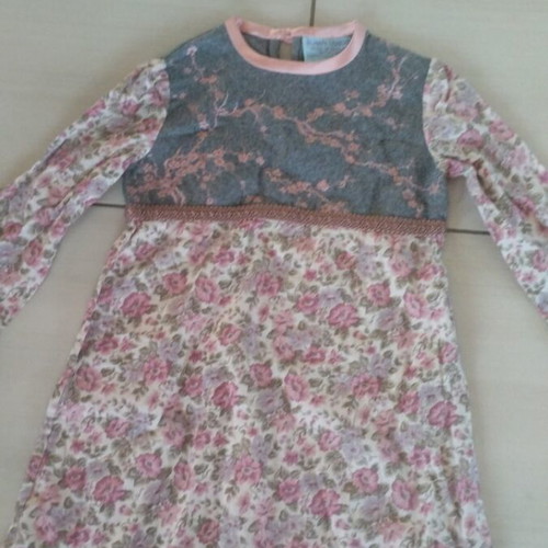 Dress pink, like new, size 98 cm for 2 years old