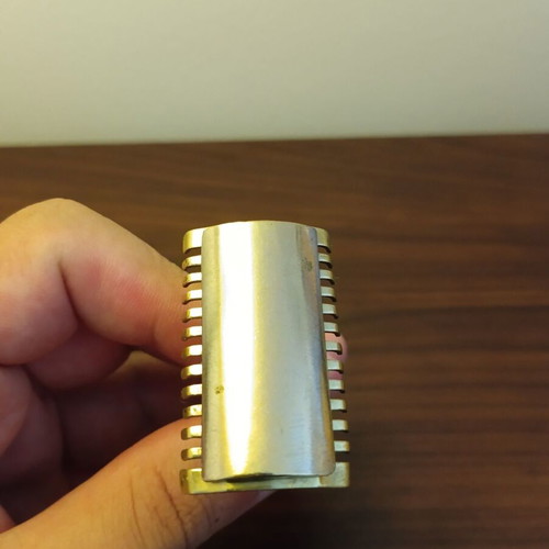 Primo Open Comb Greek double-edged razor used from the 70's