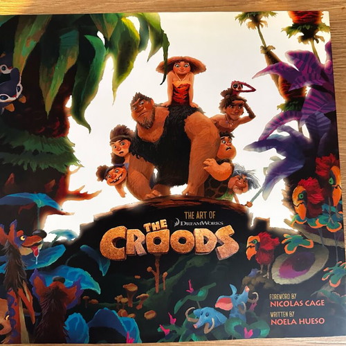 The Art of the Croods book like new