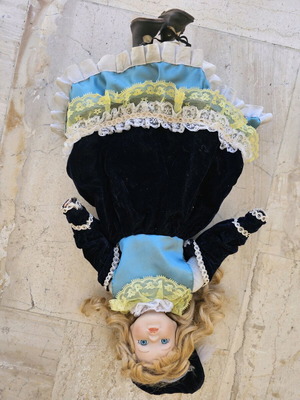 Porcelain doll used