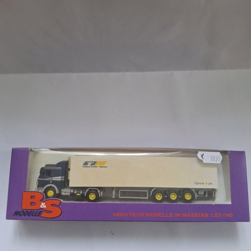 BS Models Mercedes-Benz 1950 miniature truck used, scale HO (1:87)